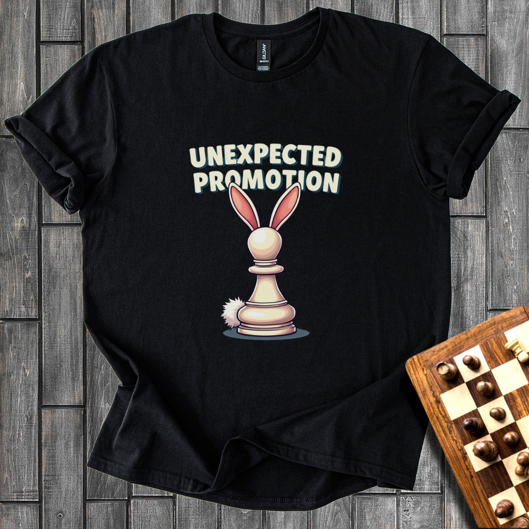 Unexpected Promotion Chess T-Shirt