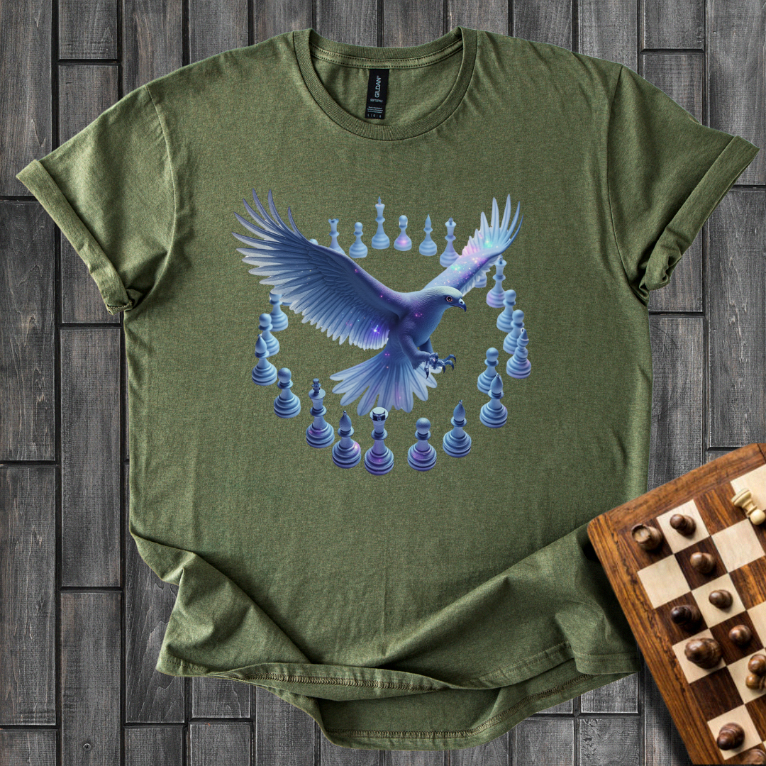 Blue Circle Chess T-Shirt