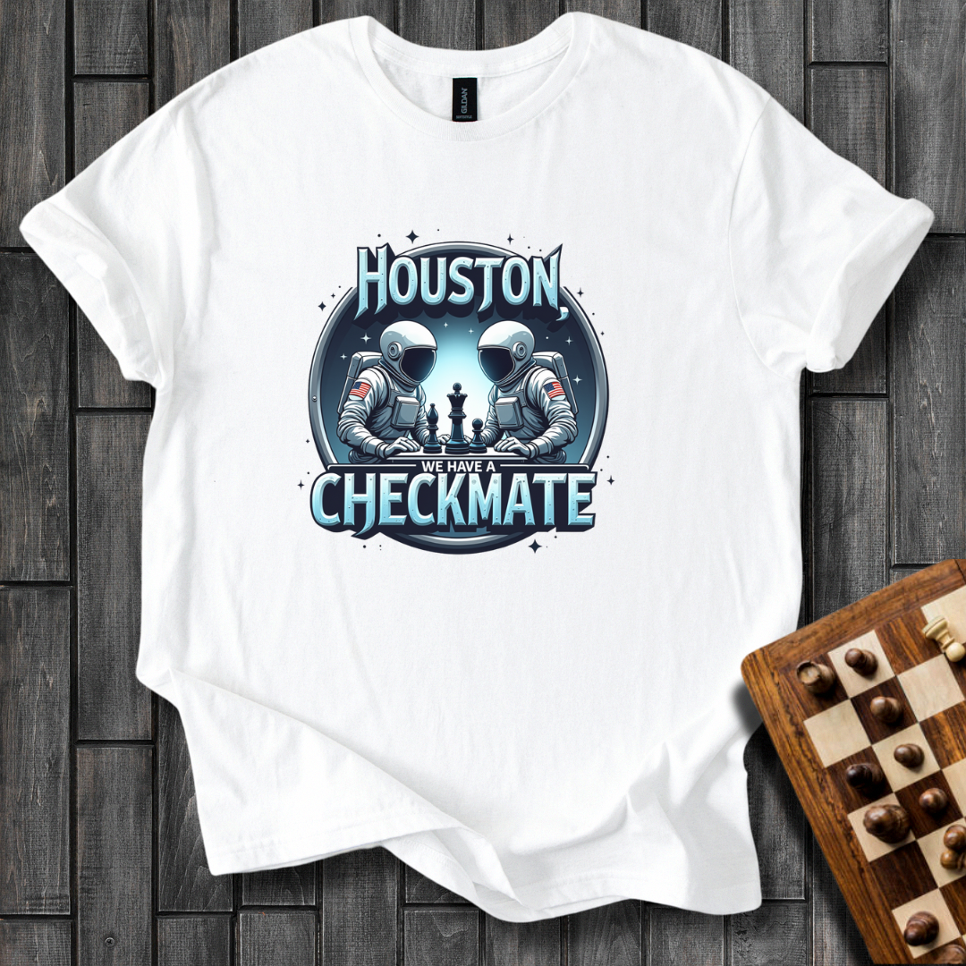 Houston, We Have a Checkmate Chess T-Shirt