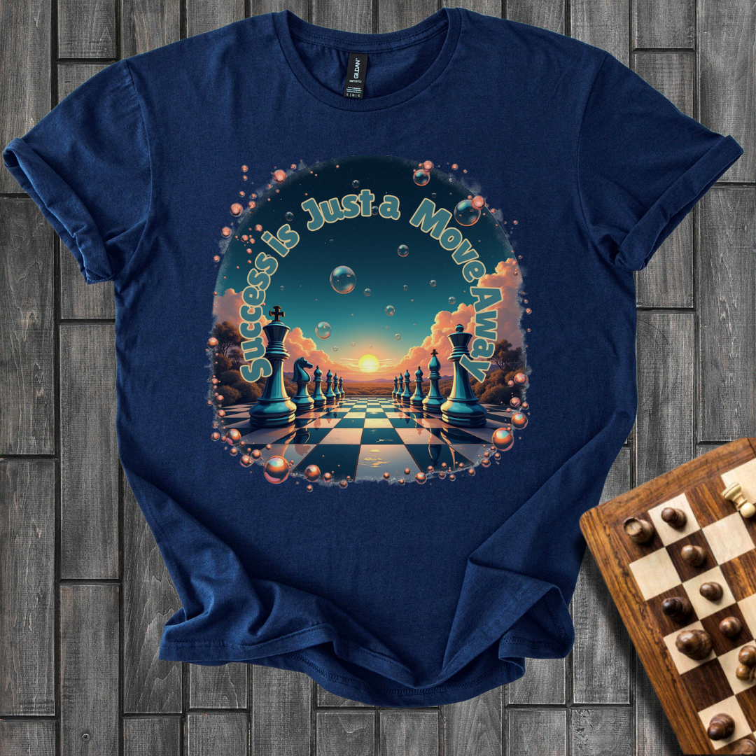 Orbiting Opponents Chess T-Shirt