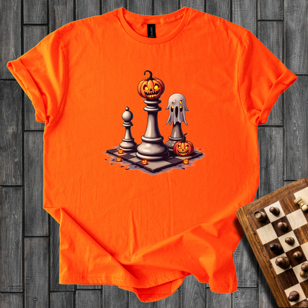 Spooky Checkmate Chess T-Shirt