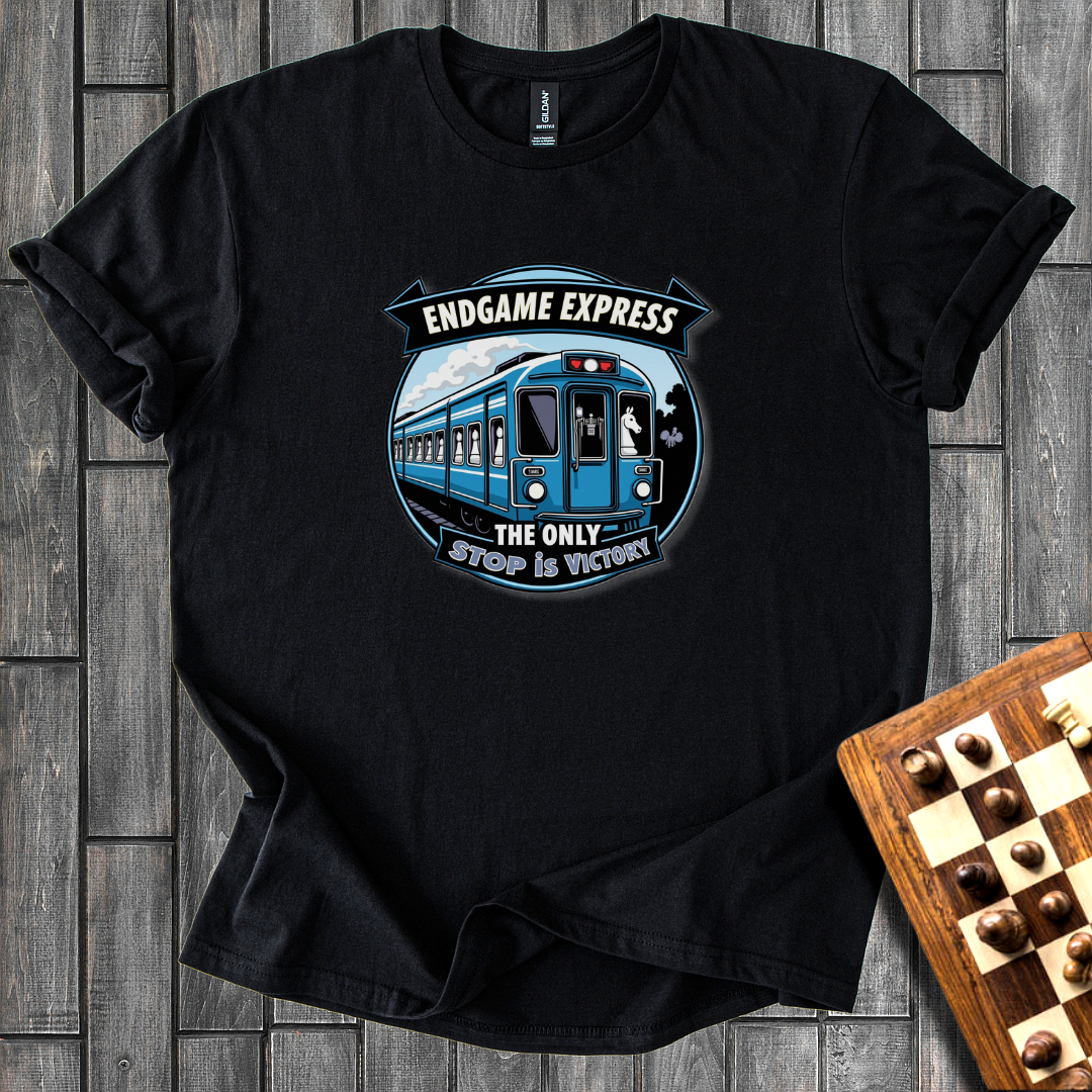 Victory Train Chess T-Shirt