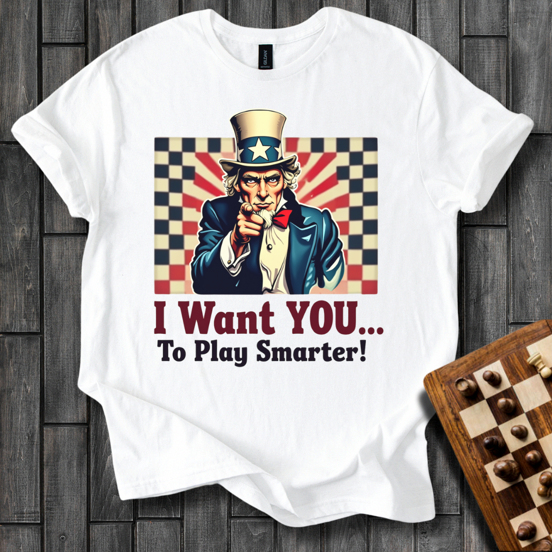 Uncle Sam's Advice Chess T-Shirt
