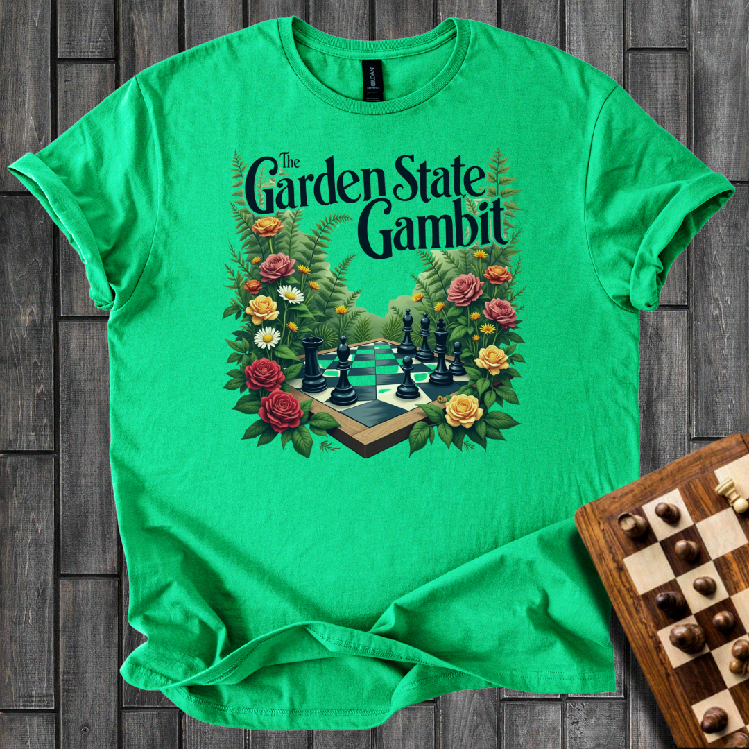 The Garden State Gambit Chess T-Shirt