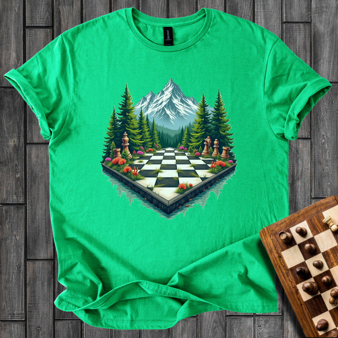 Green Peaks Chess T-Shirt