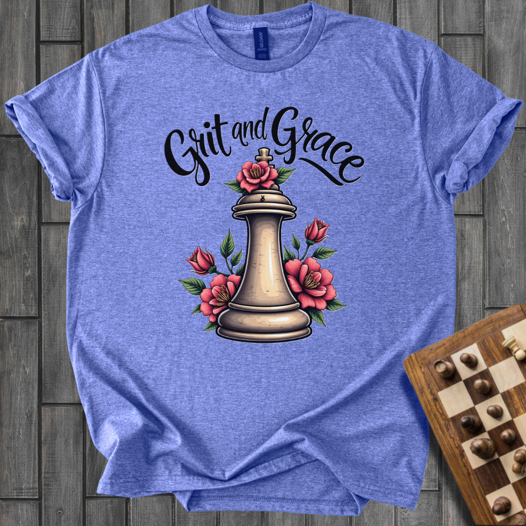 Blossoming Of The Queen Chess T-Shirt