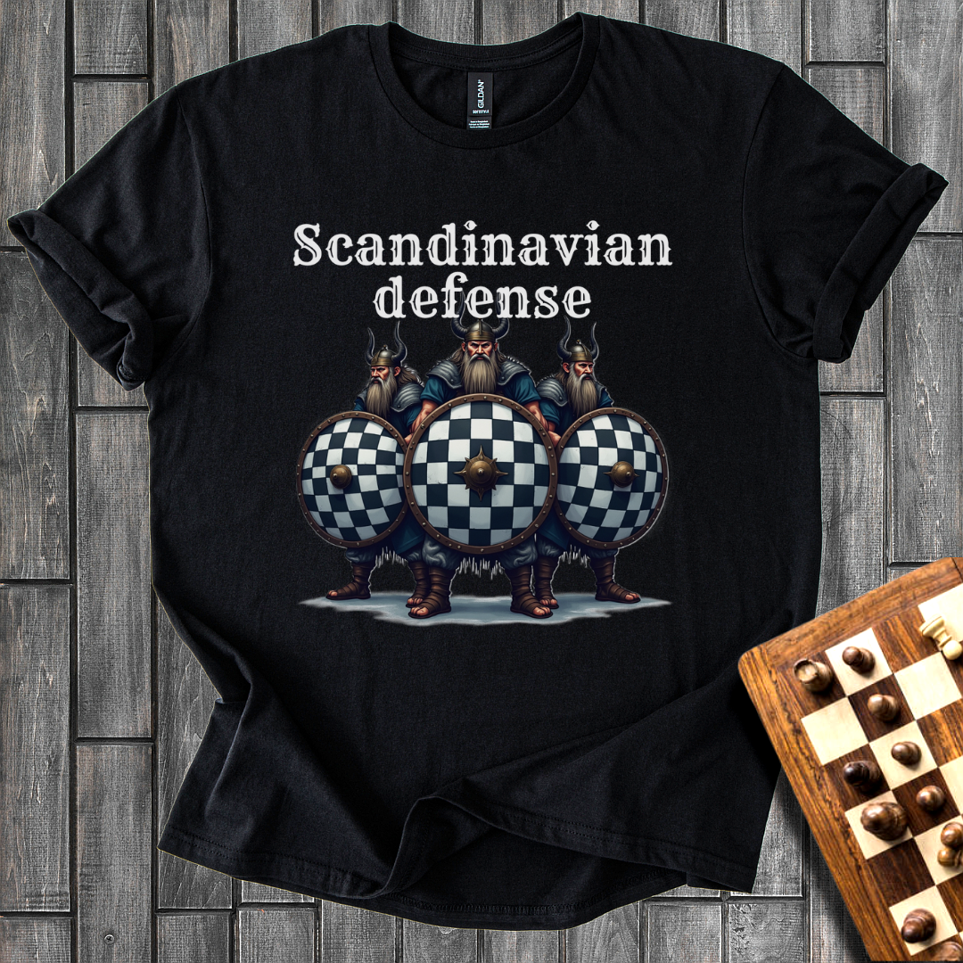 Scandinavian Defense Chess T-Shirt