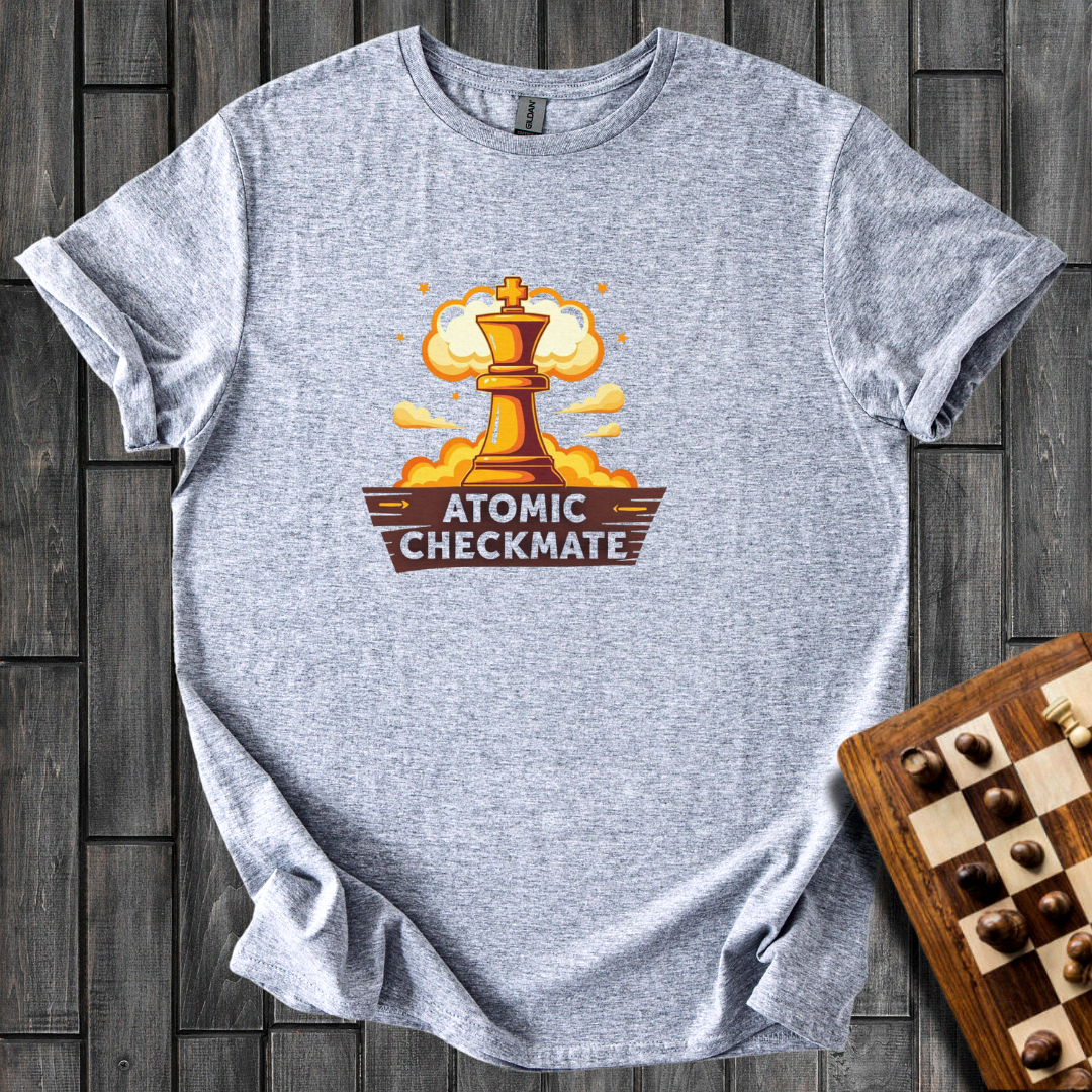 Atomic Checkmate Chess T-Shirt