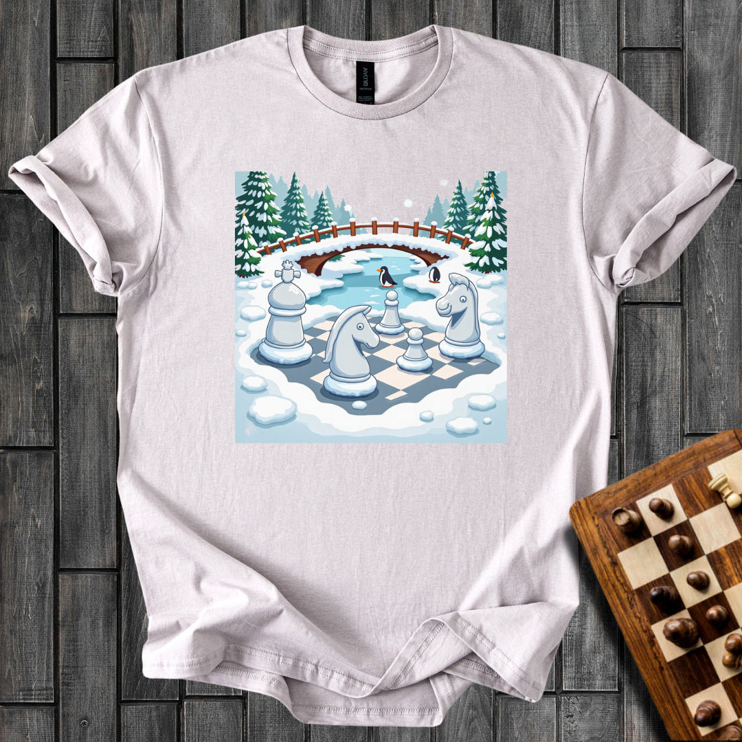 Winter Wonderland Chess T-Shirt