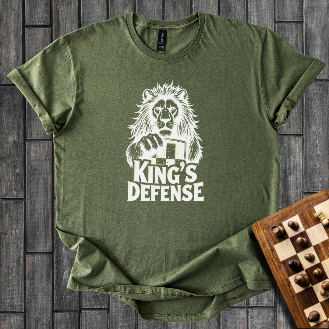 King's Defense Chess T-Shirt