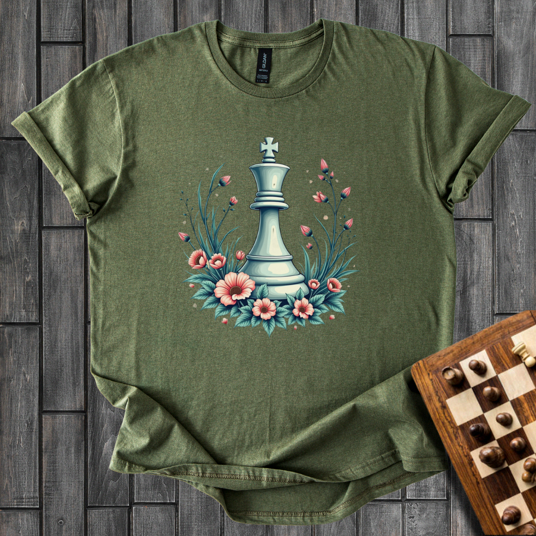 Royal Bouquet Chess T-Shirt