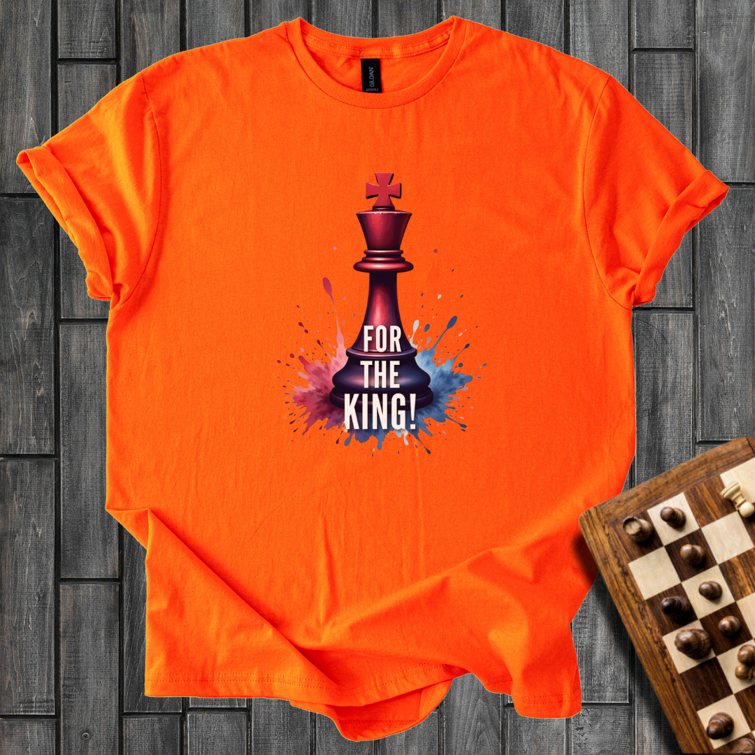 For The King Chess T-Shirt