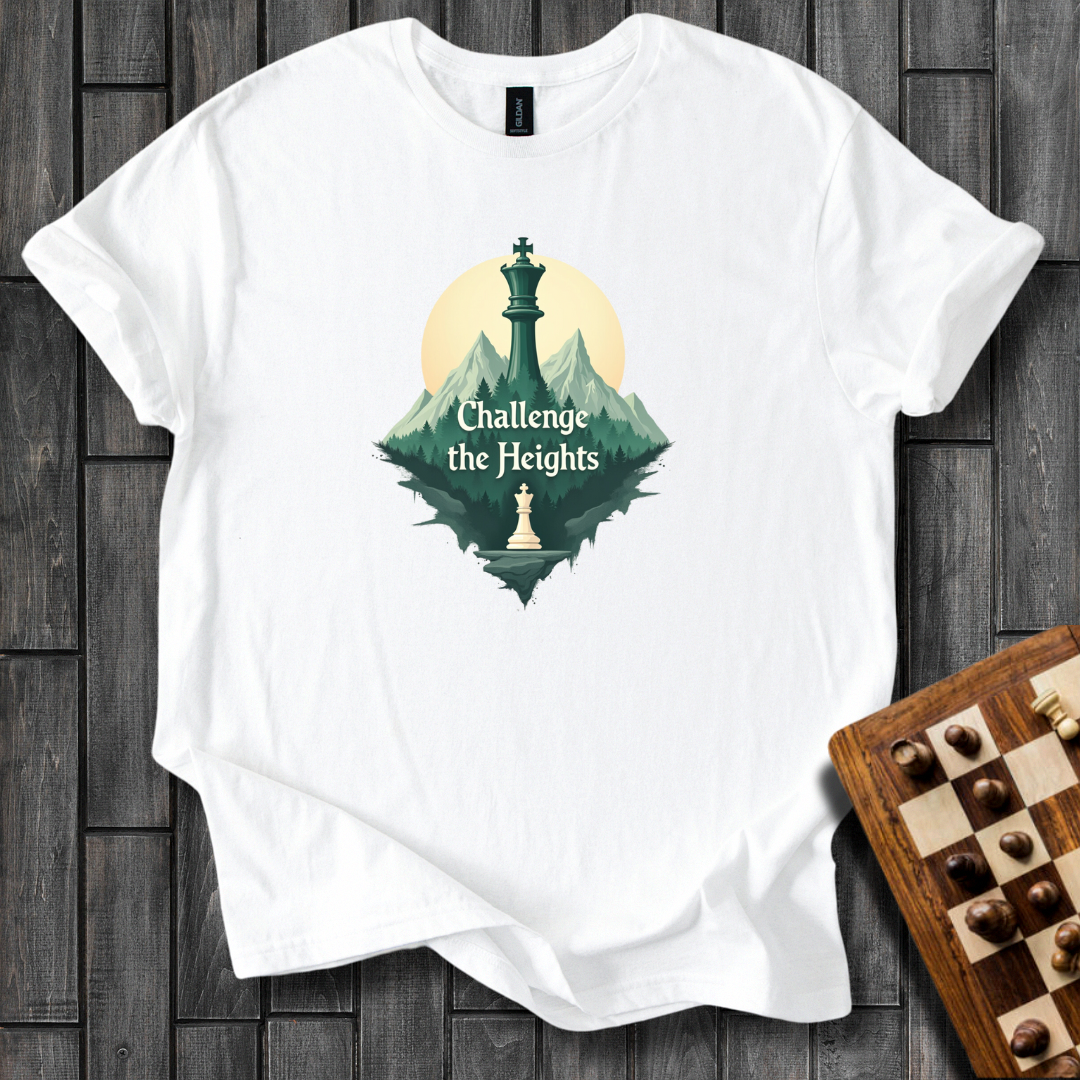 Challenge The Heights Chess T-Shirt