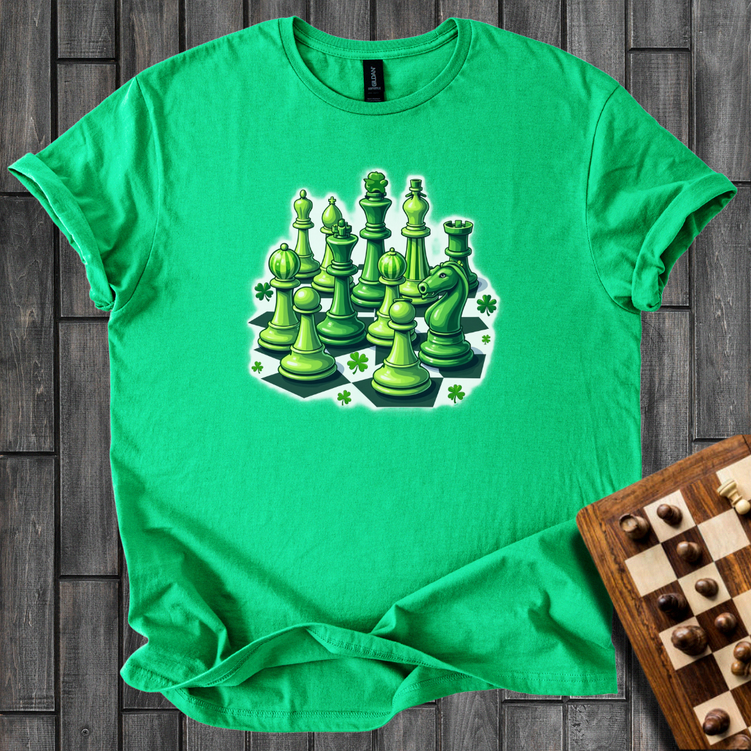 Masters of the Emerald Board Chess T-Shirt