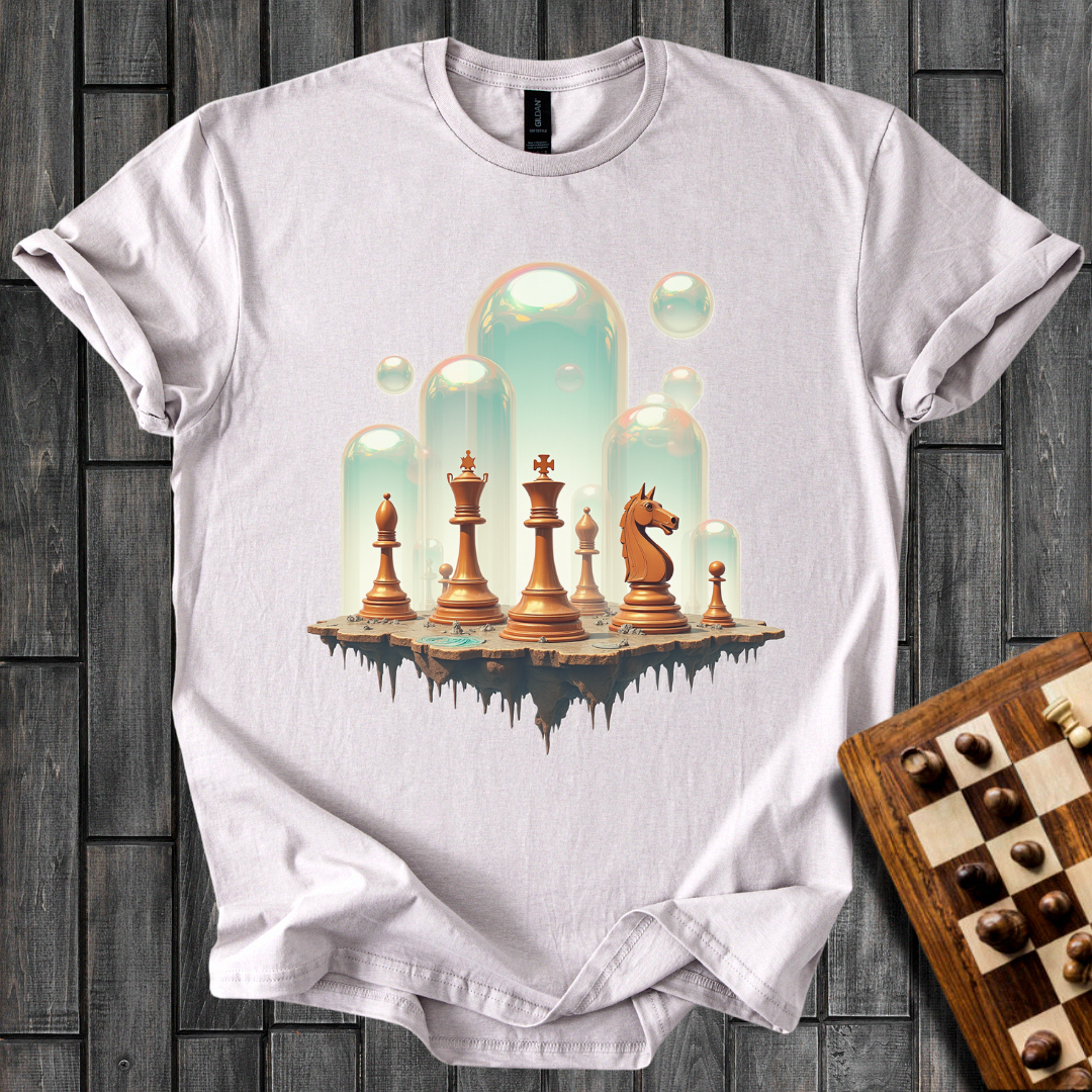 Retro Futurism Chess T-Shirt