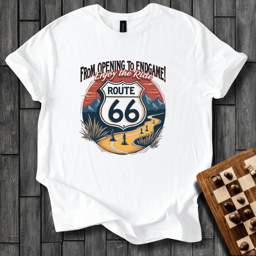 Chess Route 66 T-Shirt