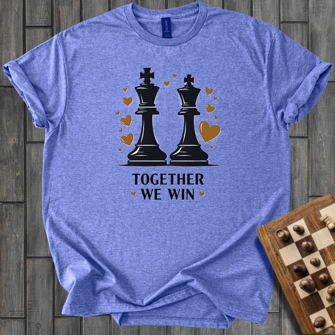 Together We Win Chess T-Shirt