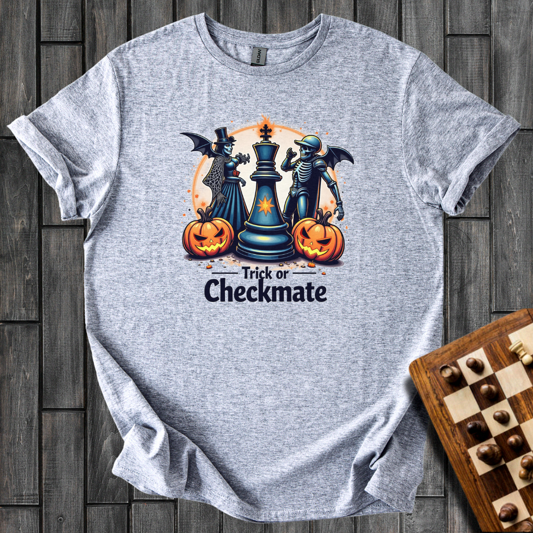 Trick Or Chackmate Chess T-Shirt