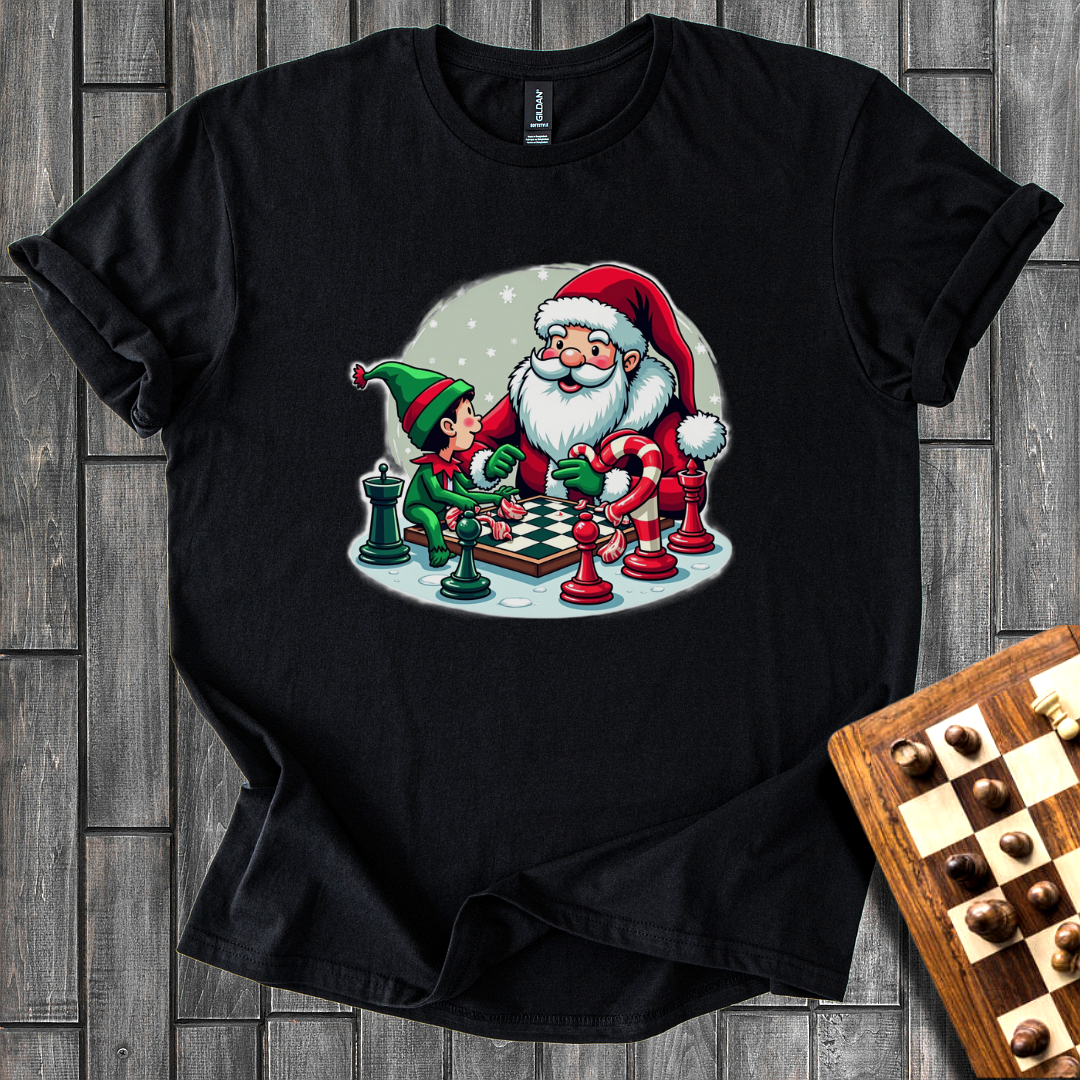 Santa's Wonderland Chess T-Shirt