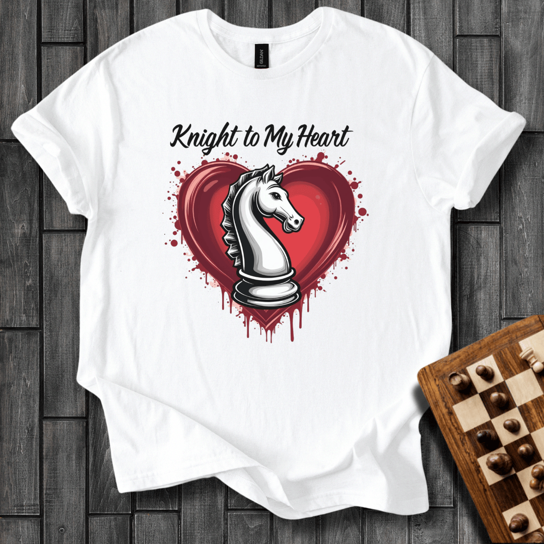 Knight to My Heart Chess T-Shirt
