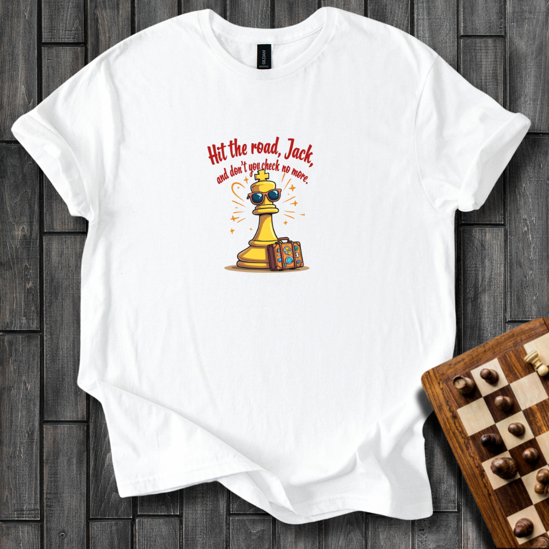 Hit The Road Jack Chess T-Shirt