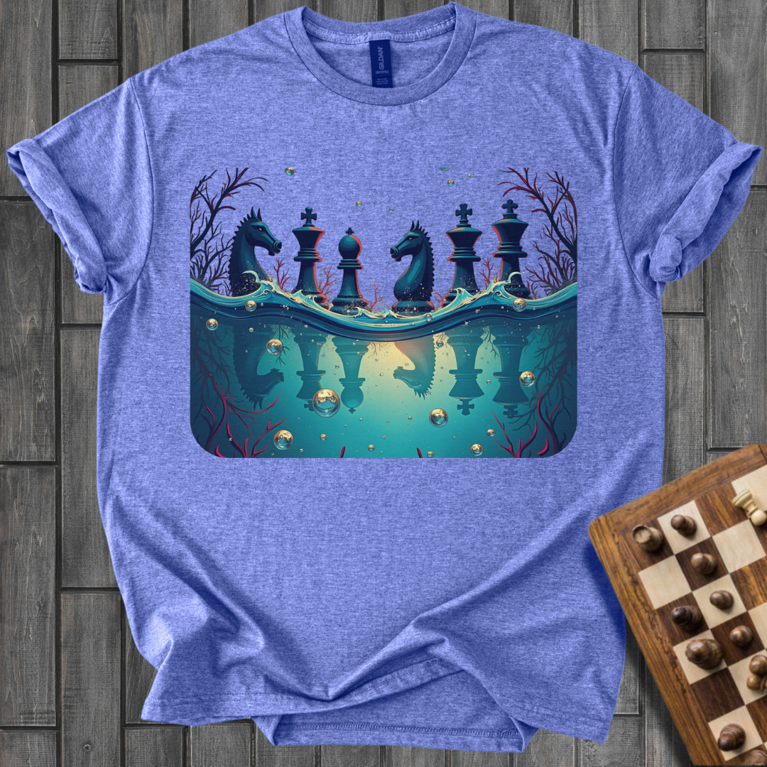 Floating Moves Chess T-Shirt