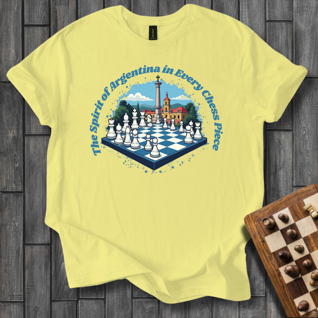 The Spirit of Argentina Chess T-Shirt
