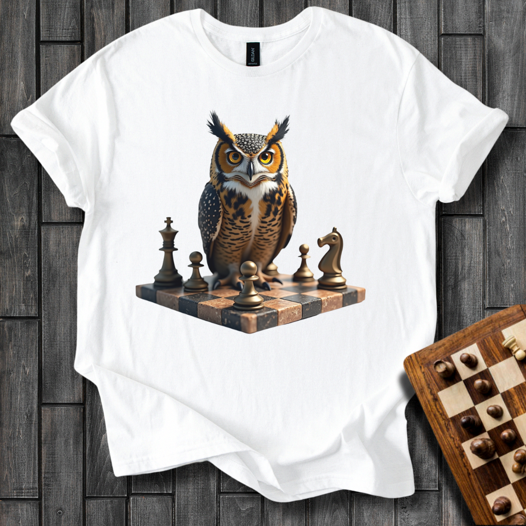 The Watchful Master Chess T-Shirt