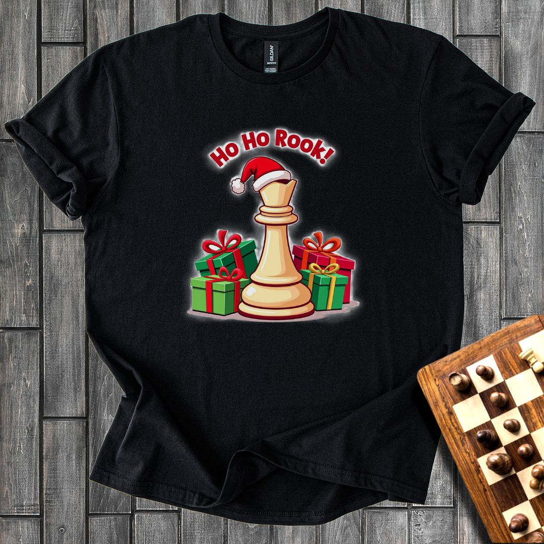 Ho Ho Rook Chess T-Shirt