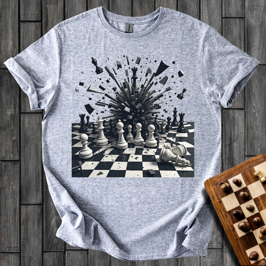 Chaos Unleashed Chess T-Shirt
