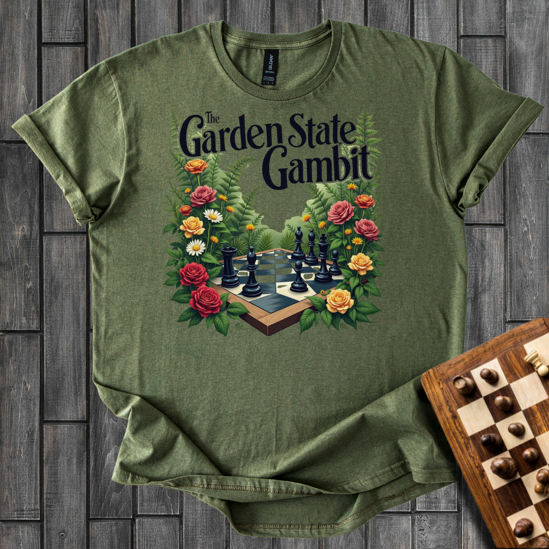The Garden State Gambit Chess T-Shirt