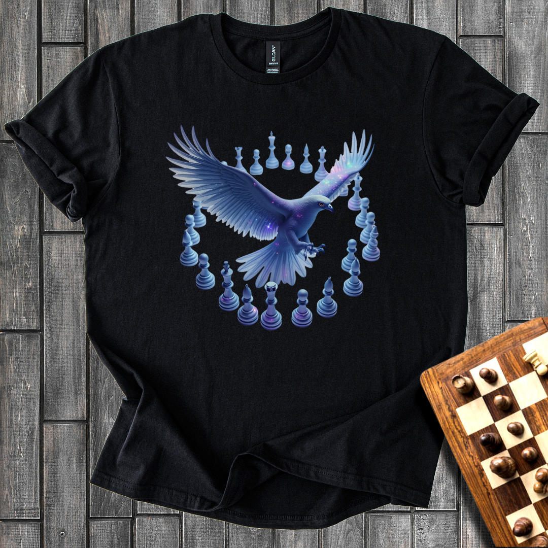 Blue Circle Chess T-Shirt