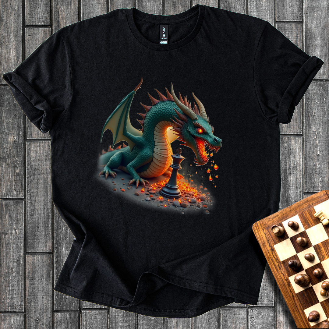 Dragon Masterpiece Chess T-Shirt