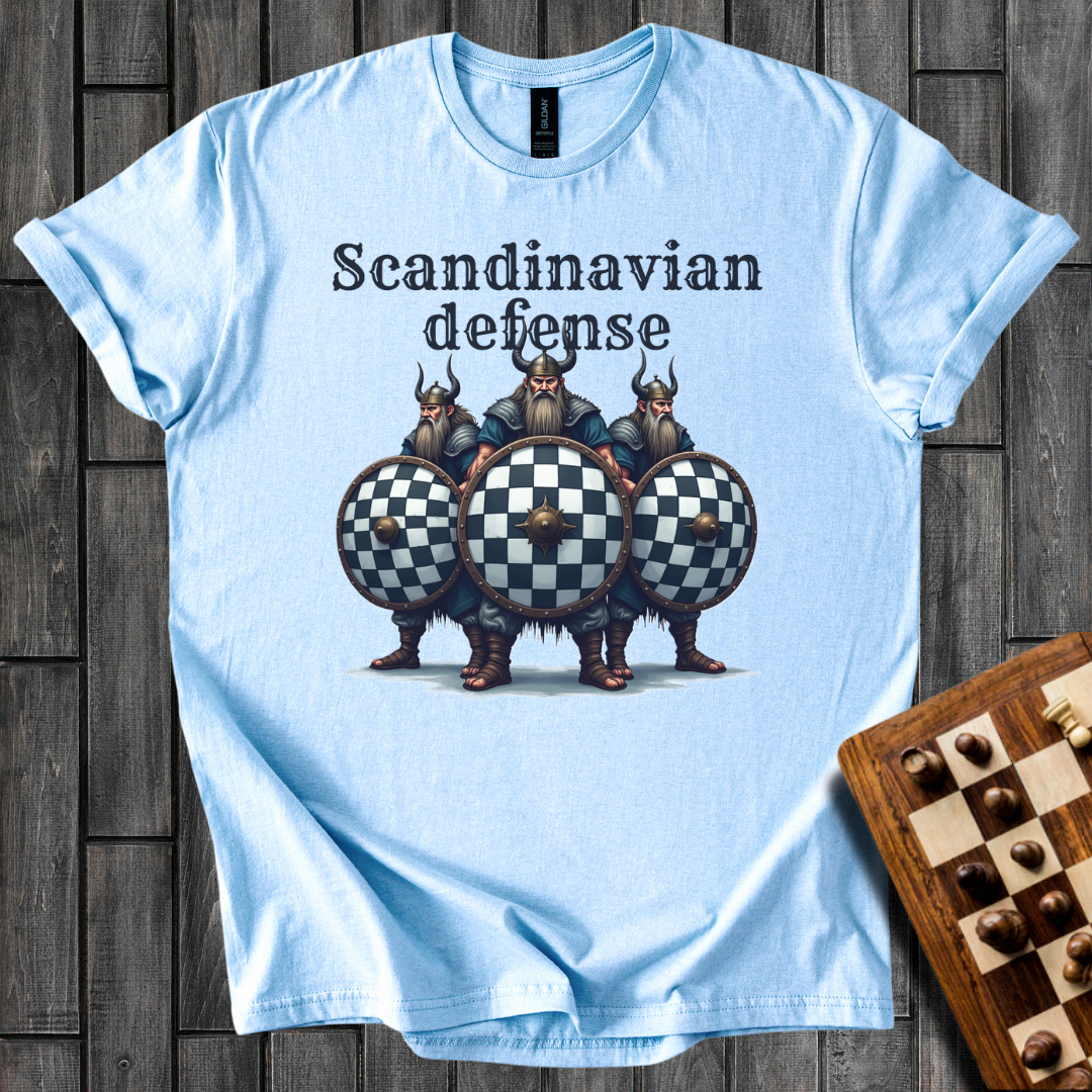 Scandinavian Defense Chess T-Shirt