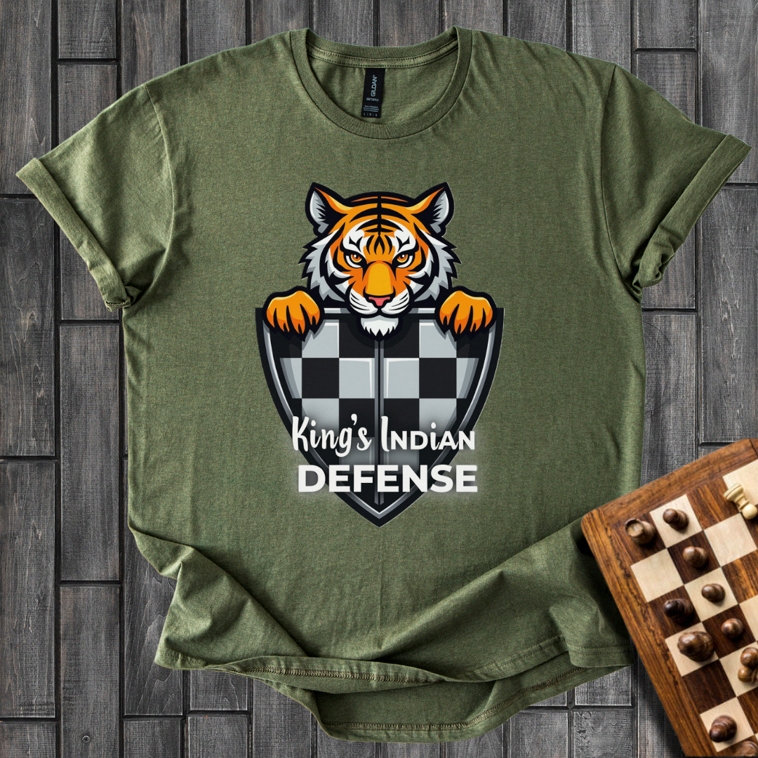 King's Indian Defense Chess T-Shirt