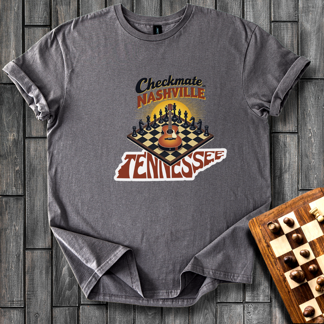 Checkmate in Nashville Chess T-Shirt