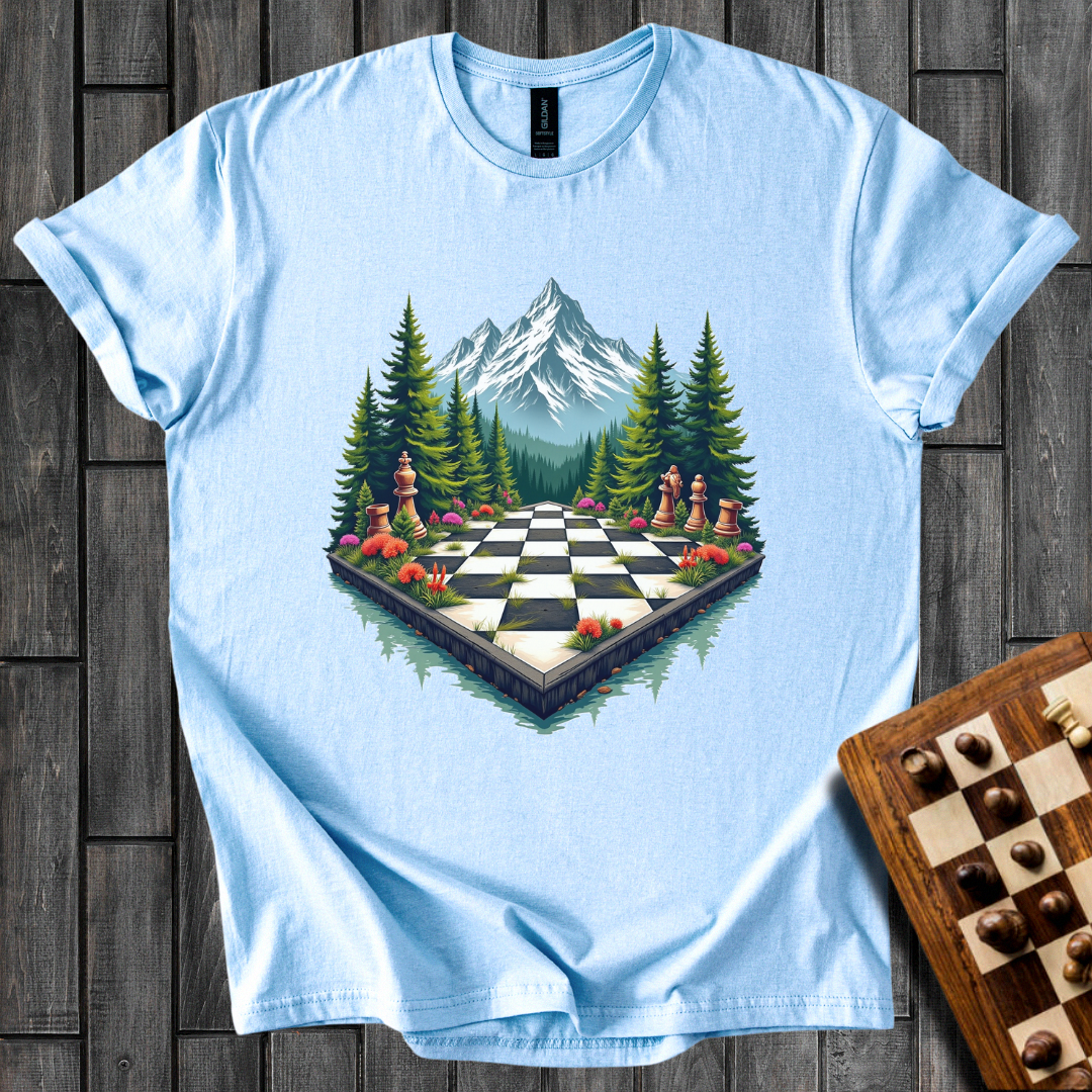 Green Peaks Chess T-Shirt
