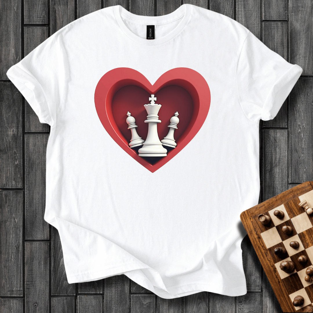 Royal Heart Chess T-Shirt