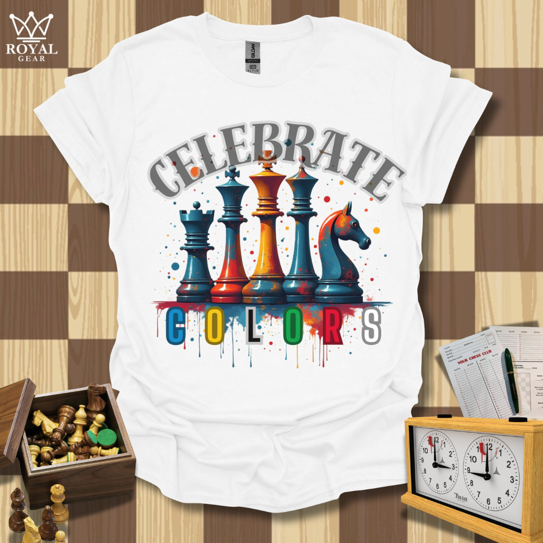 Futuristic Royalty Chess T-Shirt