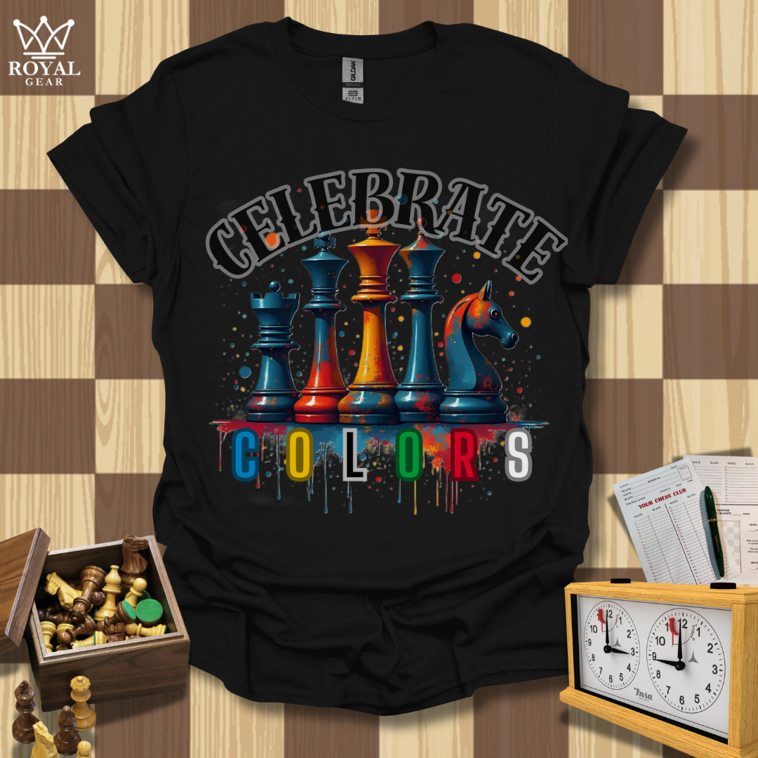 Futuristic Royalty Chess T-Shirt