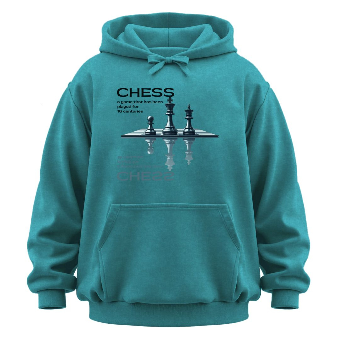 Sixteen Centuries Of Chess Garment-Dyed Hoodie