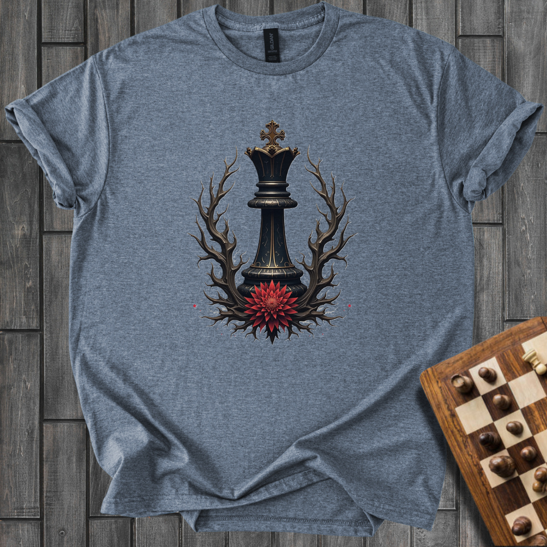 Gothic Chess King T-Shirt