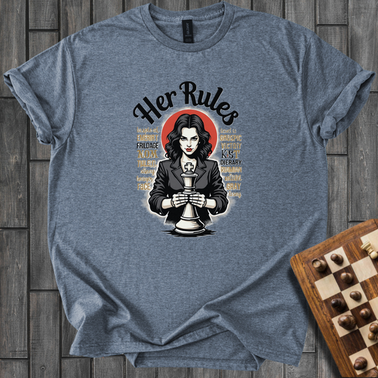 Queen Moves Chess T-Shirt