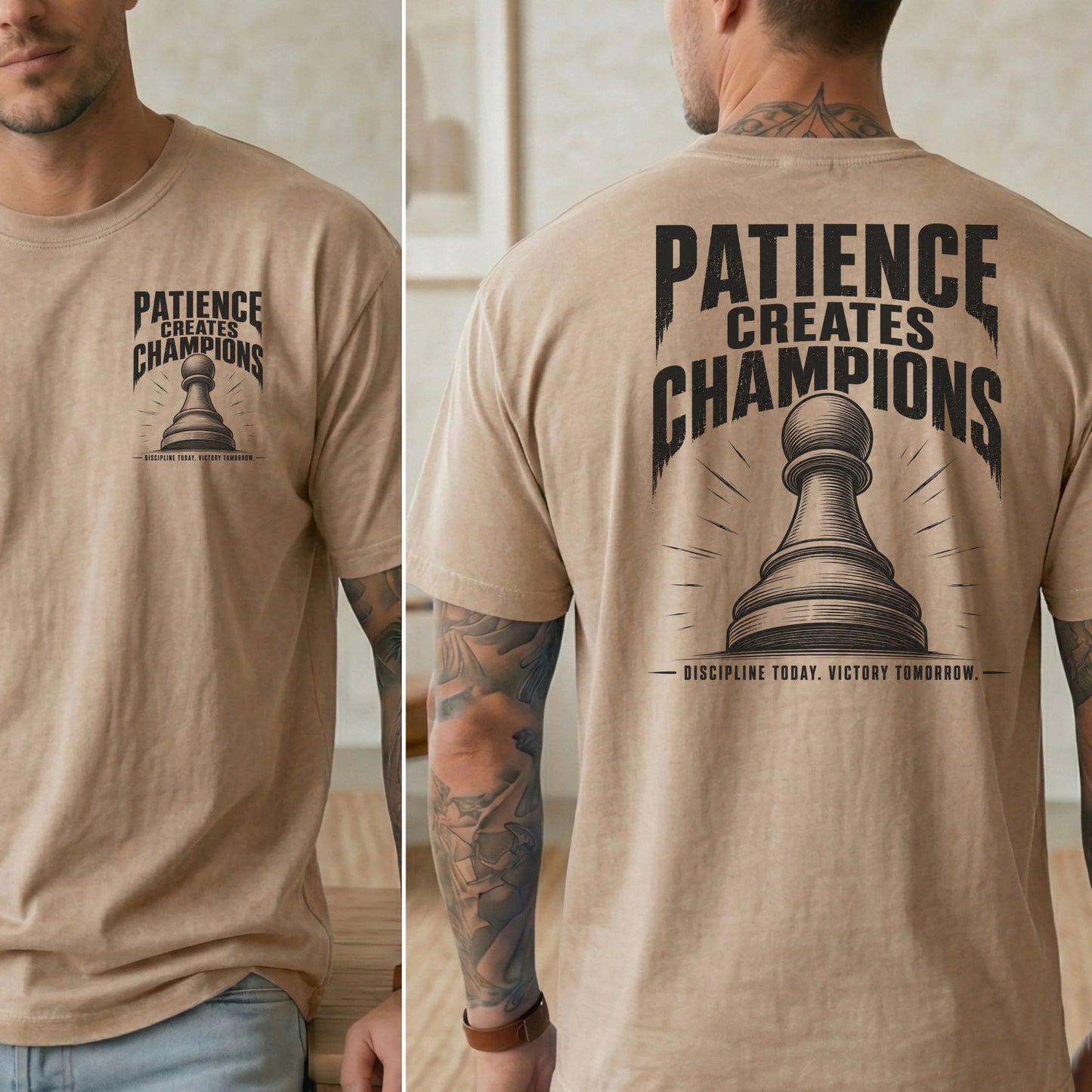 Built By Patience T-Shirt