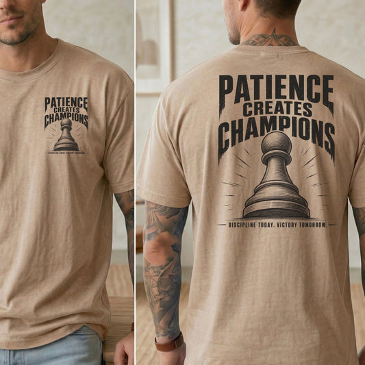 Built By Patience T-Shirt