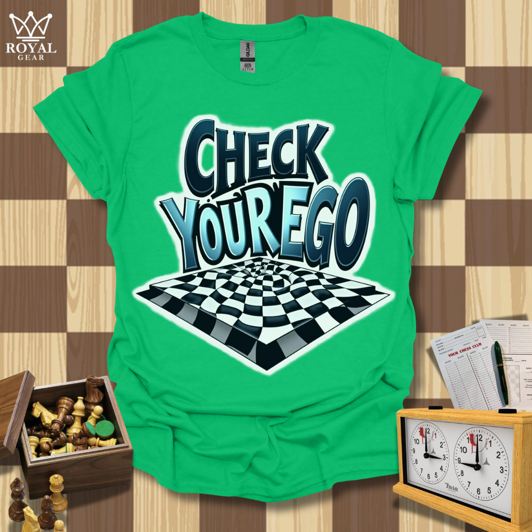 Check Your Ego Chess T-Shirt