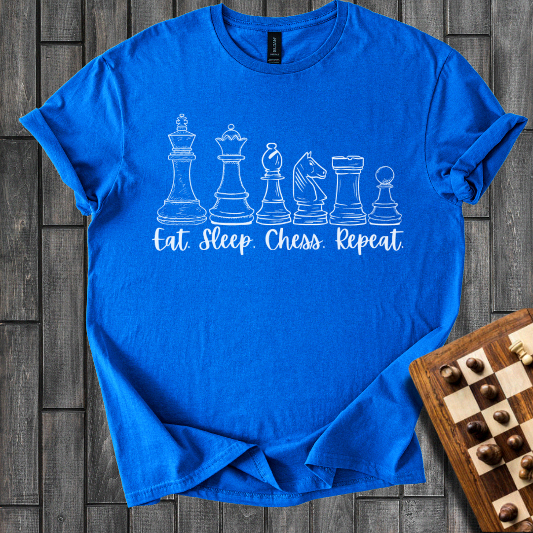 Eat.Sleep.Chess.Repeat T-Shirt