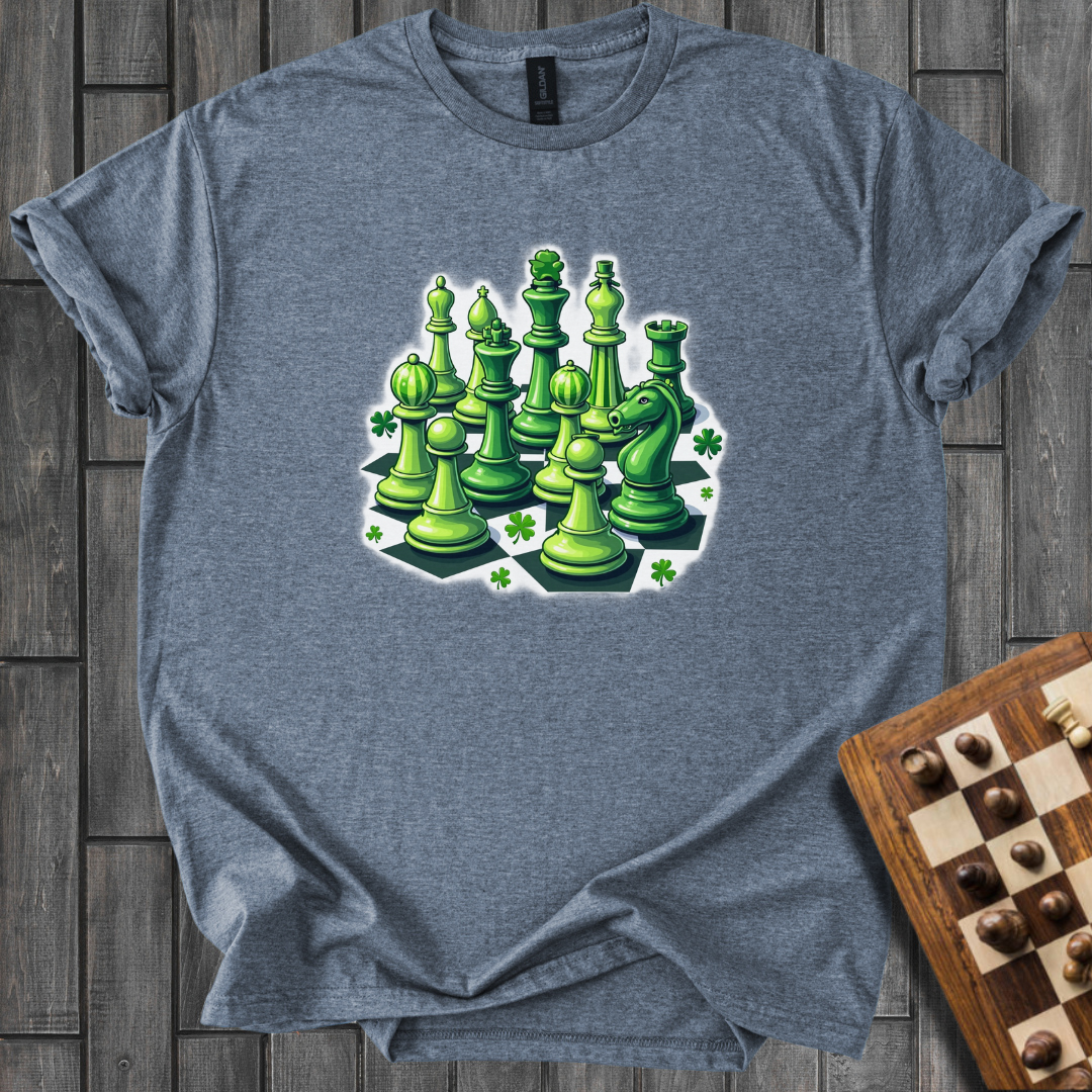 Masters of the Emerald Board Chess T-Shirt