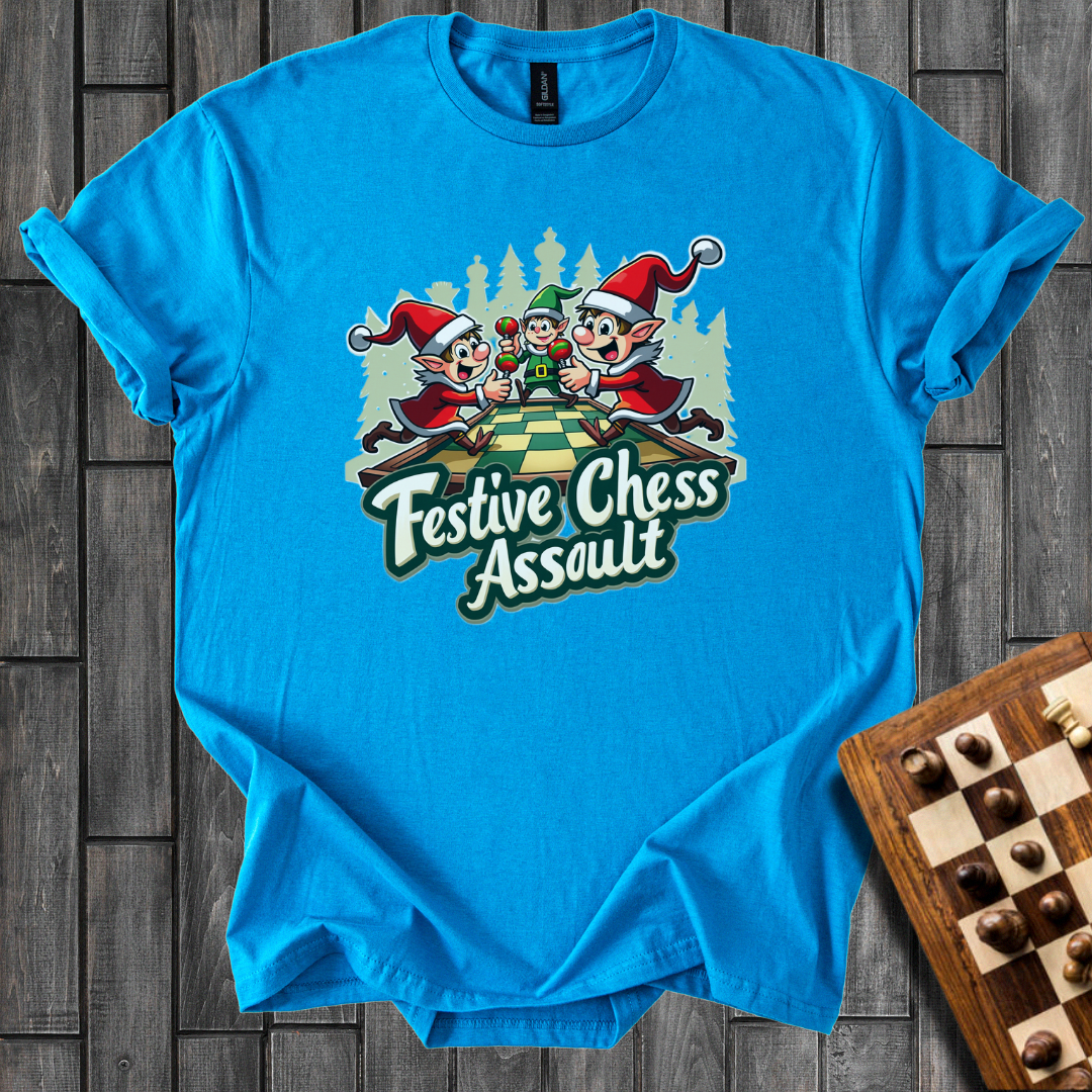 Jolly Elf Chess T-Shirt