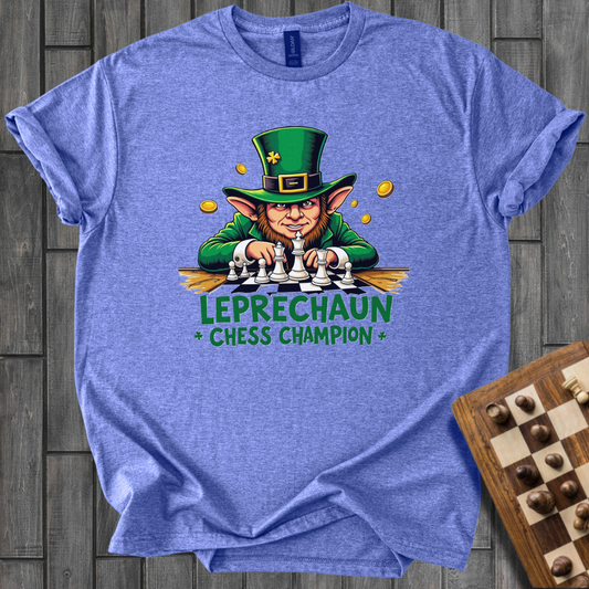 Leprechaun Chess Champion T-Shirt